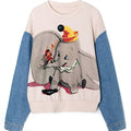 Cute Dumbo Printed Hoodie Women's Clothing