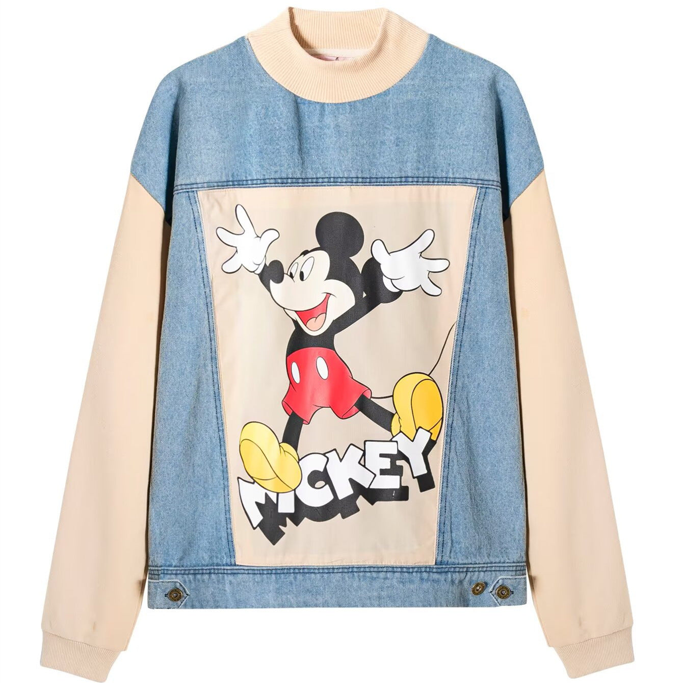 Winter Mickey Mouse printed hoodie