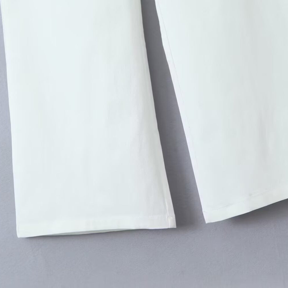 Fashionable Casual 3D Pocket Cargo Low Waist Pants for Women